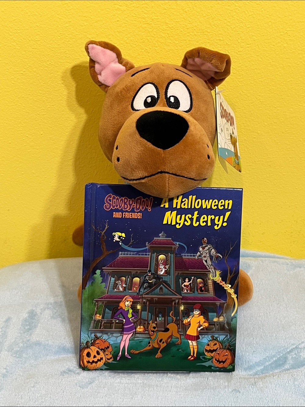 Scooby-Doo Plush & A Halloween Mystery! Book & Set | NWT | Halloween Gift Bundle